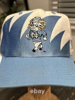 VTG UNC Tarheels Logo Athletic Sharktooth Snapback North Carolina Logo 7