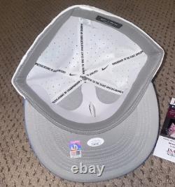 Vance Honeycutt Signed Unc Baseball Hat Autograph Jsa Tar Heels 7 3/8 Auto