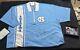 Vince Carter Autographed With Coa Unc Tar Heels Warm Up Pullover With Pic Rare