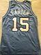 Vince Carter Unc Tar Heels 1995 1996 Freshman Authentic Champion Stitched Jersey
