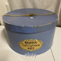 Vintage 1940s RESISTOL UNC Tar Heels COWBOY HAT Chapel Hill UNUSED ESTATE FIND