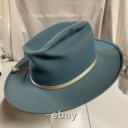 Vintage 1940s RESISTOL UNC Tar Heels COWBOY HAT Chapel Hill UNUSED ESTATE FIND