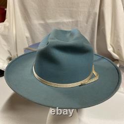 Vintage 1940s RESISTOL UNC Tar Heels COWBOY HAT Chapel Hill UNUSED ESTATE FIND