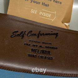 Vintage 1940s RESISTOL UNC Tar Heels COWBOY HAT Chapel Hill UNUSED ESTATE FIND