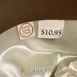 Vintage 1940s RESISTOL UNC Tar Heels COWBOY HAT Chapel Hill UNUSED ESTATE FIND