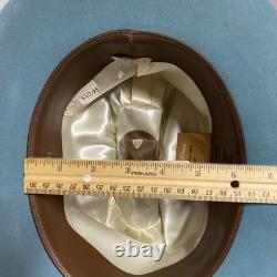 Vintage 1940s RESISTOL UNC Tar Heels COWBOY HAT Chapel Hill UNUSED ESTATE FIND