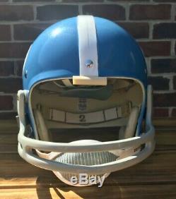 Vintage 1973 UNC Tar Heels Riddell Kra-Lite TK2 Suspension Football Helmet