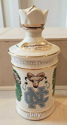 Vintage 1979 UNC North Carolina Tarheels Old Commonwealth Collectors Decanter