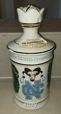 Vintage 1979 UNC North Carolina Tarheels Old Commonwealth Collectors Decanter