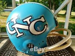 Vintage 1981 UNC Tar Heels #42 Game Issue Riddell Football Helmet Gator Bowl ACC