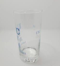 Vintage 1982 UNC National Champions Glass North Carolina Michael Jordan