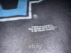 Vintage 1991 UNC Tar Heels T-Shirt XL Salem Sportswear Ram Logo Made in USA
