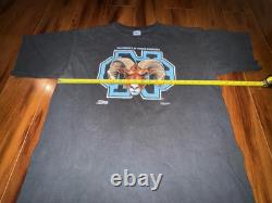 Vintage 1991 UNC Tar Heels T-Shirt XL Salem Sportswear Ram Logo Made in USA