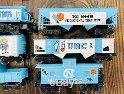Vintage 1993 UNC Tar Heels Championship Express electric train set 0-gauge Kline