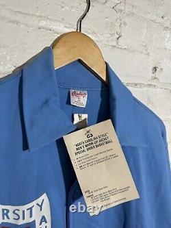 Vintage 70's 80's UNC North Carolina Salesman Sample Rawlings Warmup Shirt Sz 40