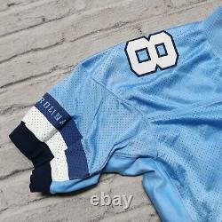Vintage 90s Game Worn North Carolina Tar Heels Football Jersey Nike Pro Cut Sewn