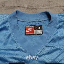 Vintage 90s Game Worn North Carolina Tar Heels Football Jersey Nike Pro Cut Sewn