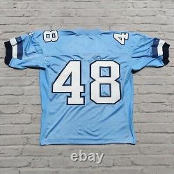 Vintage 90s Game Worn North Carolina Tar Heels Football Jersey Nike Pro Cut Sewn