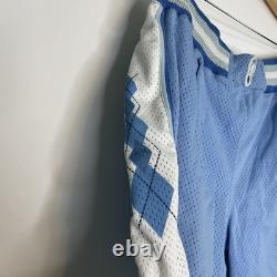 Vintage 90s Nike Team North Carolina Tar Heels UNC Blue Athletic Shorts USA Sz L