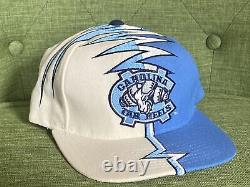 Vintage 90s North Carolina Starter Tarheels Whiteside WS Shockwave Hat RARE UNC
