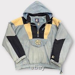 Vintage 90s North Carolina Tar Heels Starter Jacket Hooded Parka Mens Sz XXL MJ