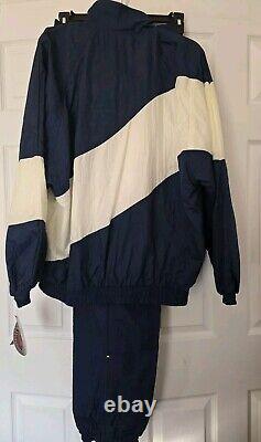 Vintage 90s North Carolina UNC Tar Heels Red Oak Track Suit Jacket Pants Men XL