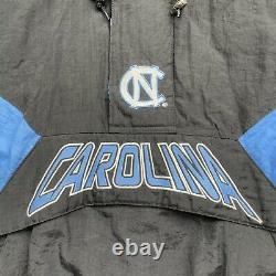 Vintage 90s Starter North Carolina Tar Heels UNC Puffer Jacket Coat Size L