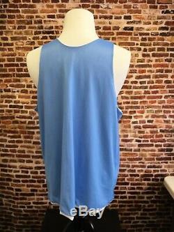 Vintage 90s UNC TAR HEELS Basketball Mens 2XL TEAM ISSUE Practice Jersey NIKE