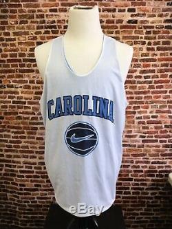 Vintage 90s UNC TAR HEELS Basketball Mens 2XL TEAM ISSUE Practice Jersey NIKE