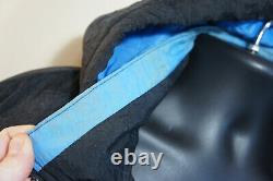 Vintage 90s UNC Tarheels Carolina Vtg Starter 1/2 Zip Hooded Jacket Puffer o49