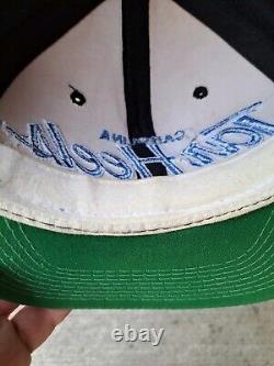 Vintage 90s UNC Tarheels Sports Specialties Wool Snapback Script Logo Rare CLEAN