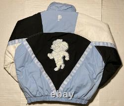 Vintage 90s University Of North Carolina Tarheels Pro Player Jacket UNC Coat