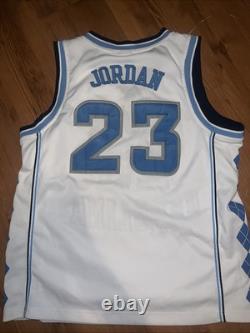 Vintage Authentic Nike Michael Jordan UNC North Carolina Tar Heels Jersey 44