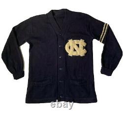 Vintage Cardigan Varsity 60s UNC North Carolina Tar Heels Jacket Japan USA