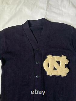 Vintage Cardigan Varsity 60s UNC North Carolina Tar Heels Jacket Japan USA