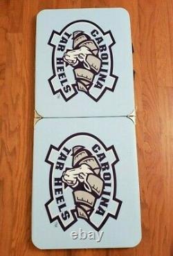 Vintage Carolina Tar Heels Folding Table Unc Tailgate Table Unc Beer Pong