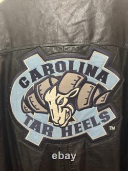 Vintage G-III North Carolina Tarheels XXL Leather Jacket