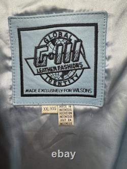 Vintage G-III North Carolina Tarheels XXL Leather Jacket