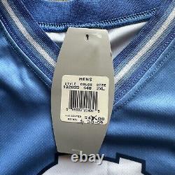 Vintage Jordan Brand North Carolina Tar Heels UNC Jersey NWT Size 2XL #22 USA