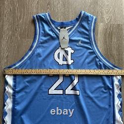 Vintage Jordan Brand North Carolina Tar Heels UNC Jersey NWT Size 2XL #22 USA