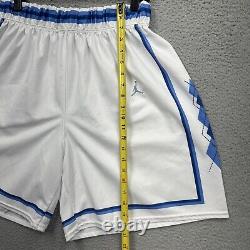 Vintage Jordan North Carolina Tar Heels UNC Basketball Shorts Mens XL Blue