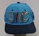 Vintage Licensed Collegiate Unc Metal Plate Blue Snapback Hat Tarheels