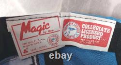 Vintage Licensed Collegiate UNC Metal Plate Blue Snapback Hat Tarheels