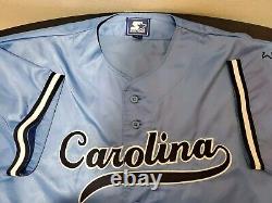 Vintage Mens Starter Jersey XXL North Carolina Tar Heels Baseball Shirt