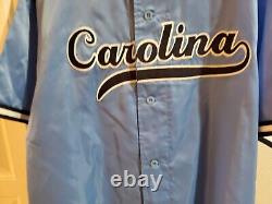 Vintage Mens Starter Jersey XXL North Carolina Tar Heels Baseball Shirt