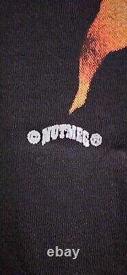 Vintage NOS 90's Nutmeg North Carolina Tar Heel Mascot Shirt UNC Final Four NCAA