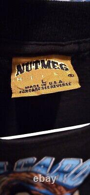 Vintage NOS 90's Nutmeg North Carolina Tar Heel Mascot Shirt UNC Final Four NCAA