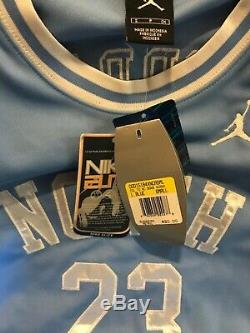 Vintage NWT Nike Elite #23 Michael Air Jordan NCAA UNC Tarheels Stitched Jersey