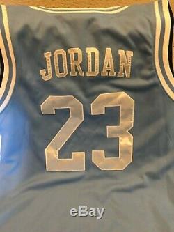 Vintage NWT Nike Elite #23 Michael Air Jordan NCAA UNC Tarheels Stitched Jersey