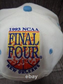 Vintage New 1993 NCAA Final Four North Carolina UNC Tar Heels Hat Snap Back Cap